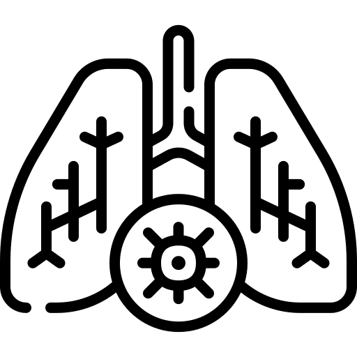 Lung cancer cancer lung cancer illness icon