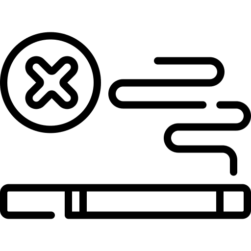 No smoking cigarette no smoking unhealthy icon