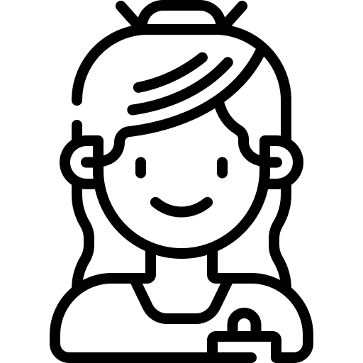 Nurse profession illness woman icon