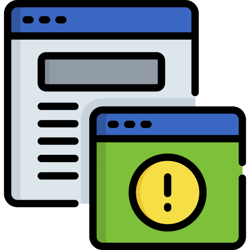 Adware display virus advertising icon