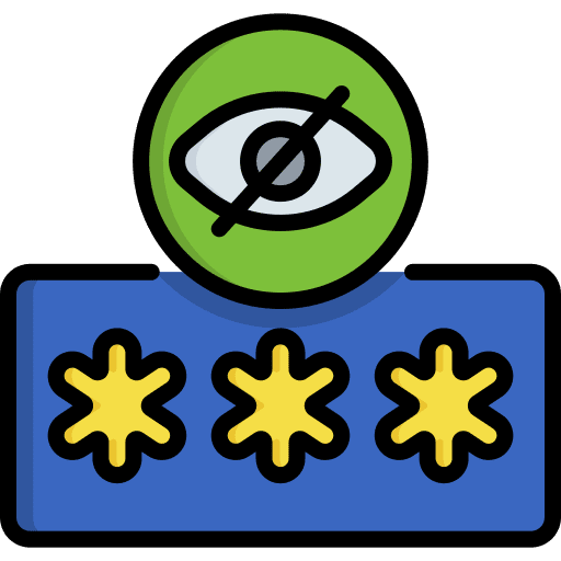 Password security protection forbidden icon