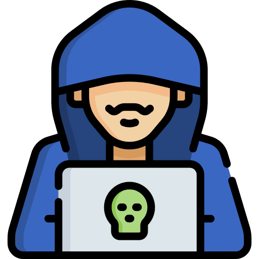 Hacker avatar security profile icon