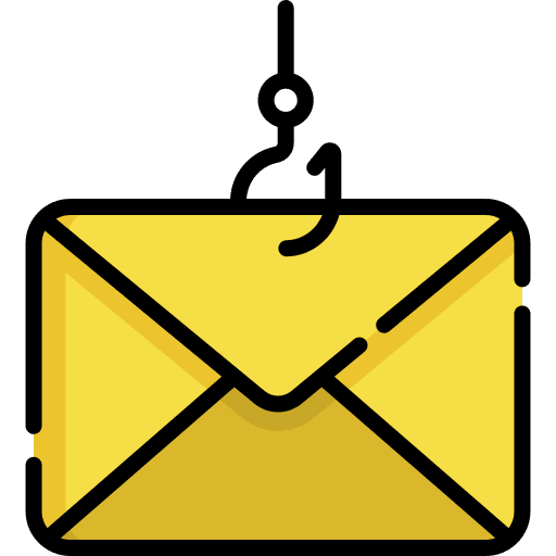 Phishing mail miscellaneous stolen icon
