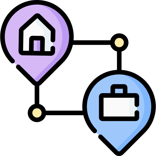 Location home geolocalization gps icon