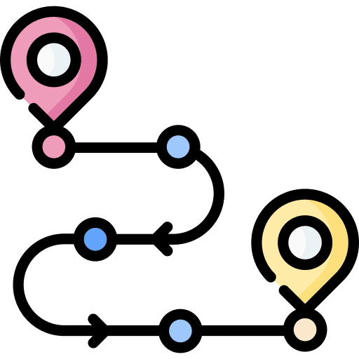 Location maps and location gps geolocalization icon