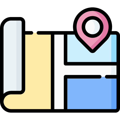 Map map pointer geolocalization map icon