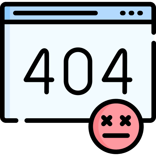 404 error website design web 404 error icon