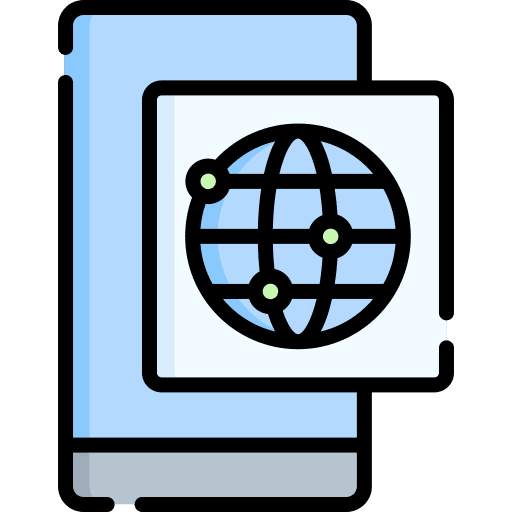 Internet internet seo and web browser icon