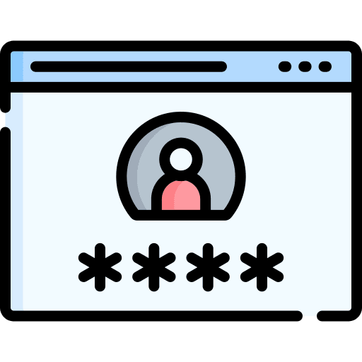 Log in log in entry website icon