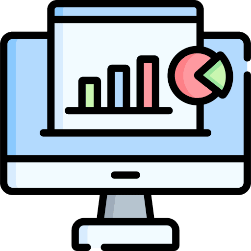 Statistics statistics graph investment icon
