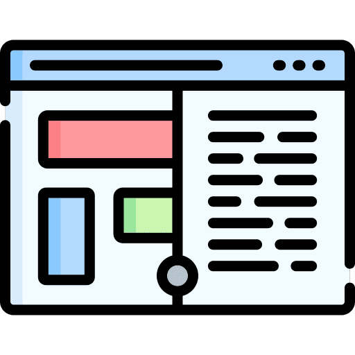 Css programming language browser seo and web icon