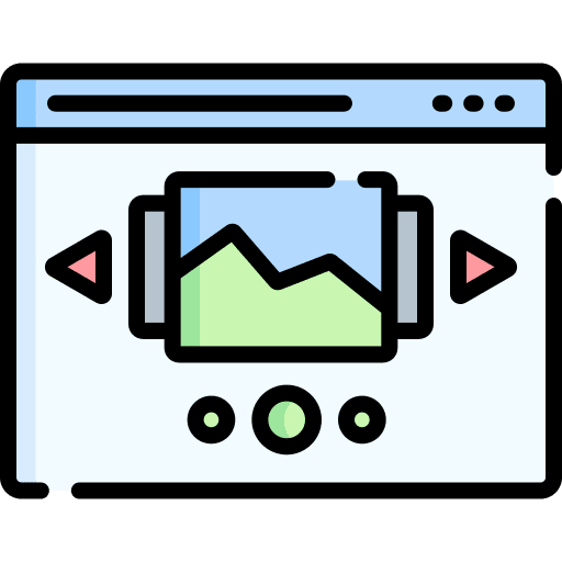 Gallery ui slide show gallery icon