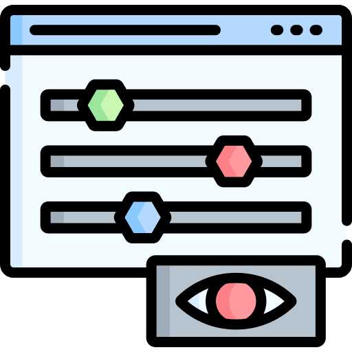 Privacy switch online safety icon