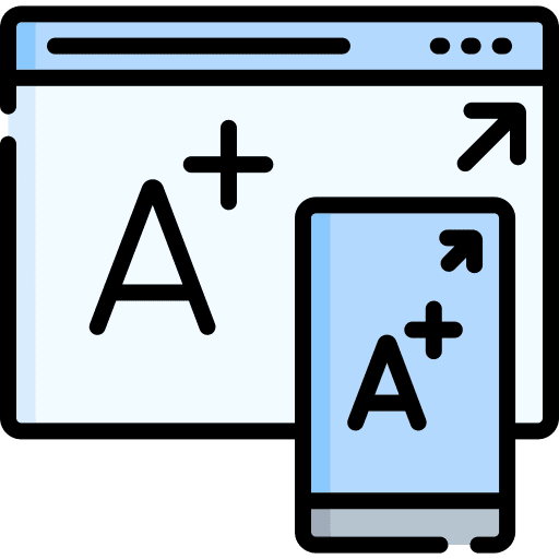 Responsive design web design ui responsive design icon