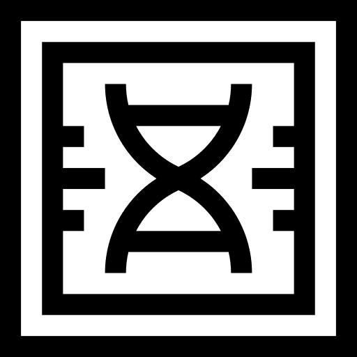 Dna structure biology dna education icon