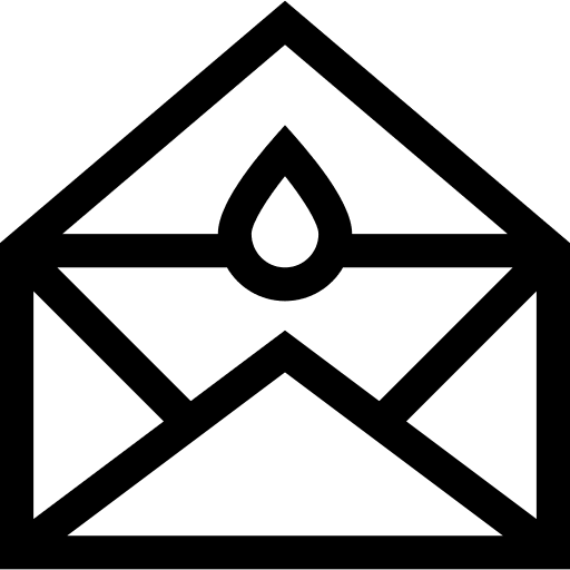 Envelope healthcare and medical medical report healthcare icon