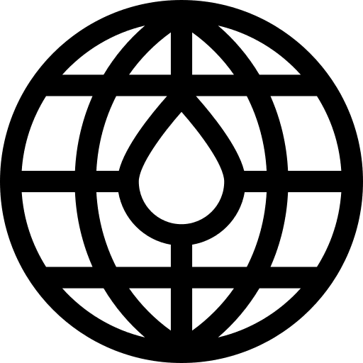 Blood donation earth grid world blood donation icon