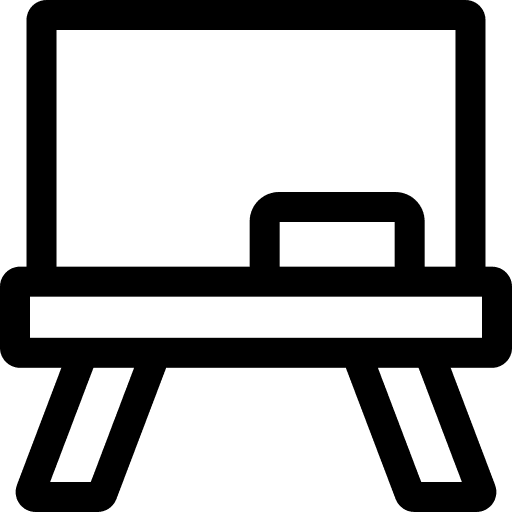 Blackboard play child kid and baby icon