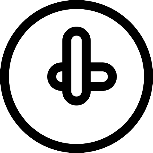 Clock kindergarten circular wall clock icon