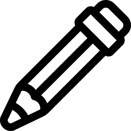 Pencil stationery write draw icon