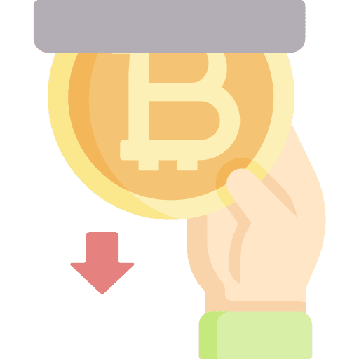 Withdraw withdraw hand business and finance icon