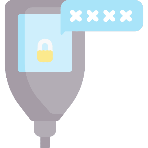 Digital wallet bitcoin password online wallet icon