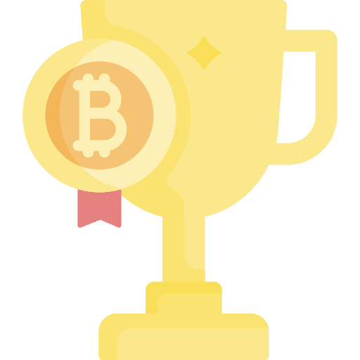 Reward cup business and finance reward icon
