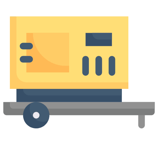 Electric generator electricity construction and tools electronics icon