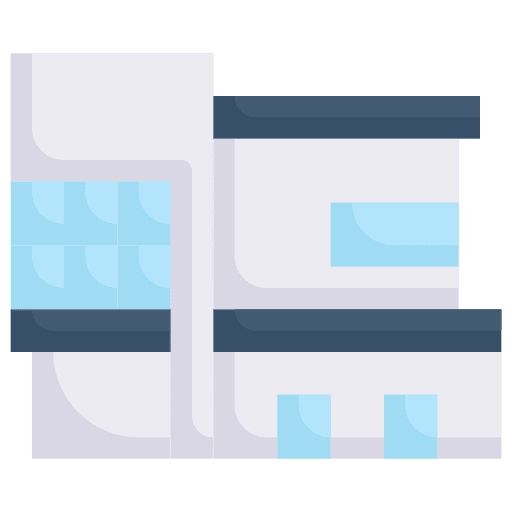 Office establishment office center icon