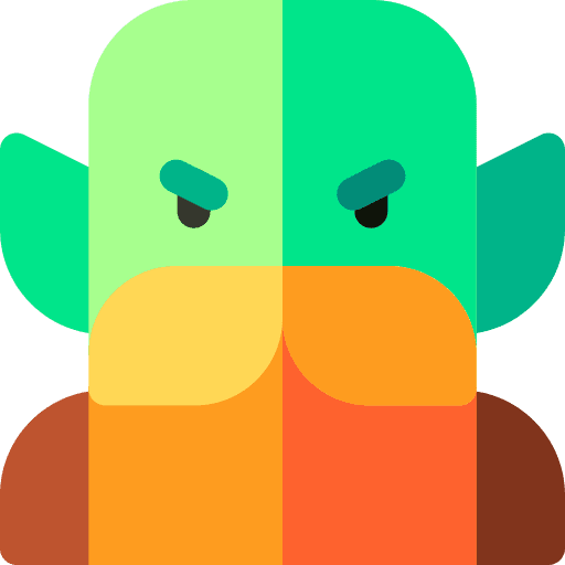 Troll fantasy folklore cultures icon