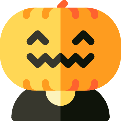 Pumpkin costume avatar spooky icon
