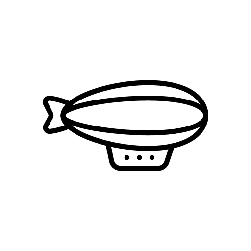 Air balloon traveling transport tourism icon