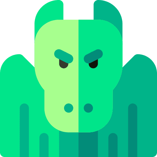 Dragon animals legend character icon