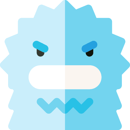 Monster spooky halloween monster icon