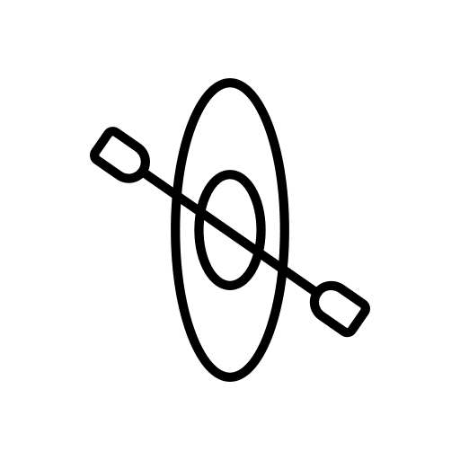 Canoe canoe adventure boating icon