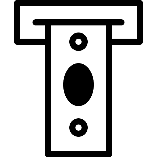 Atm accounting atm business and finance icon