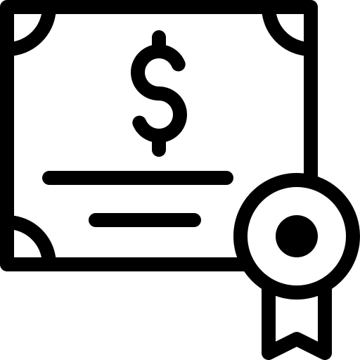 Bond bond economy dollar symbol icon