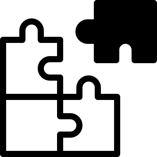 Puzzle game puzzle game hobbies and free time icon