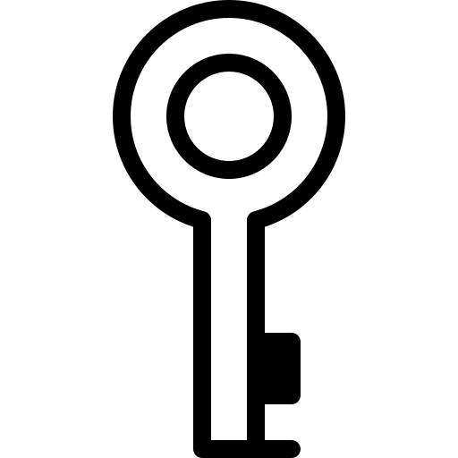 Key key door key security icon