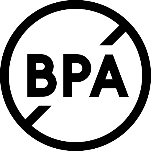 Bpa free eco friendly forbidden bpa free icon
