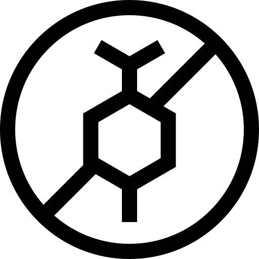 Paraben free cosmetic safe paraben free icon