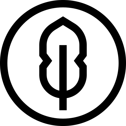 Dermatologically tested feather organic dermatologically tested icon