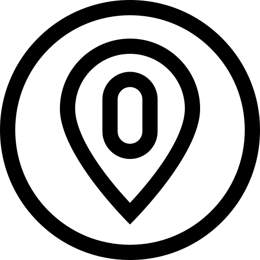 Local map pin localize pointer icon