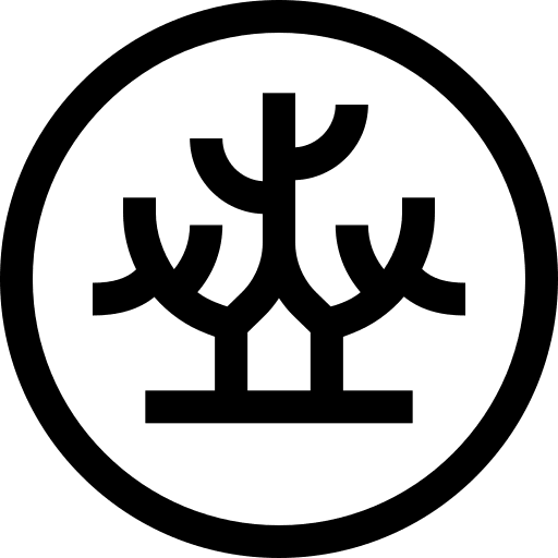 Coral aquarium aquatic marine icon