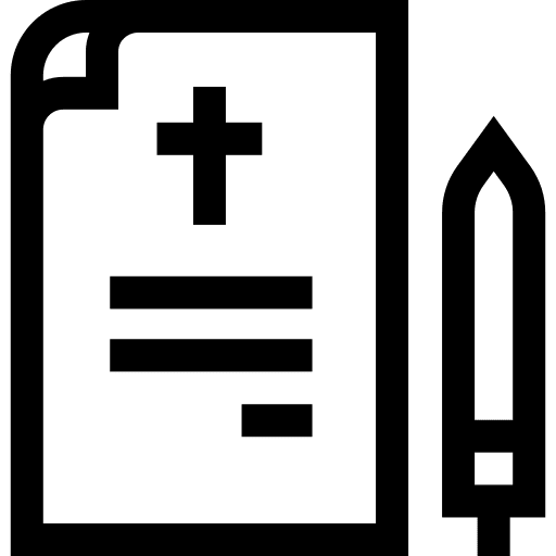 Death certificate miscellaneous cultures document icon