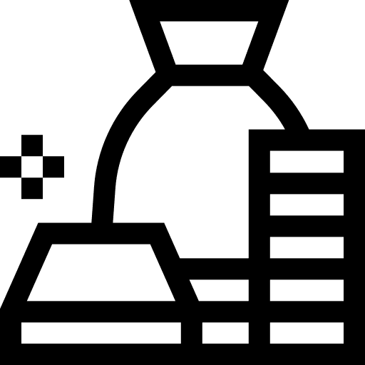 Money finance business and finance money bag icon