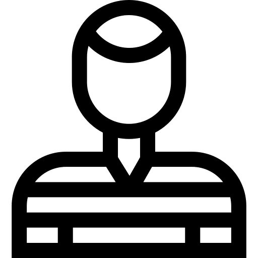 Prisioner criminal prisioner prision icon