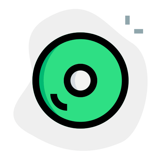 Compact disk music player cd player compact disk icon