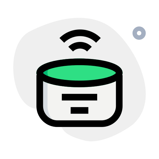 Wireless subwoofer speakers sound icon