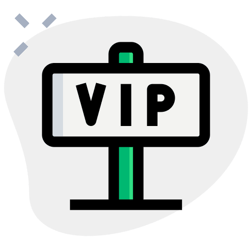 Vip signaling signpost signboard icon
